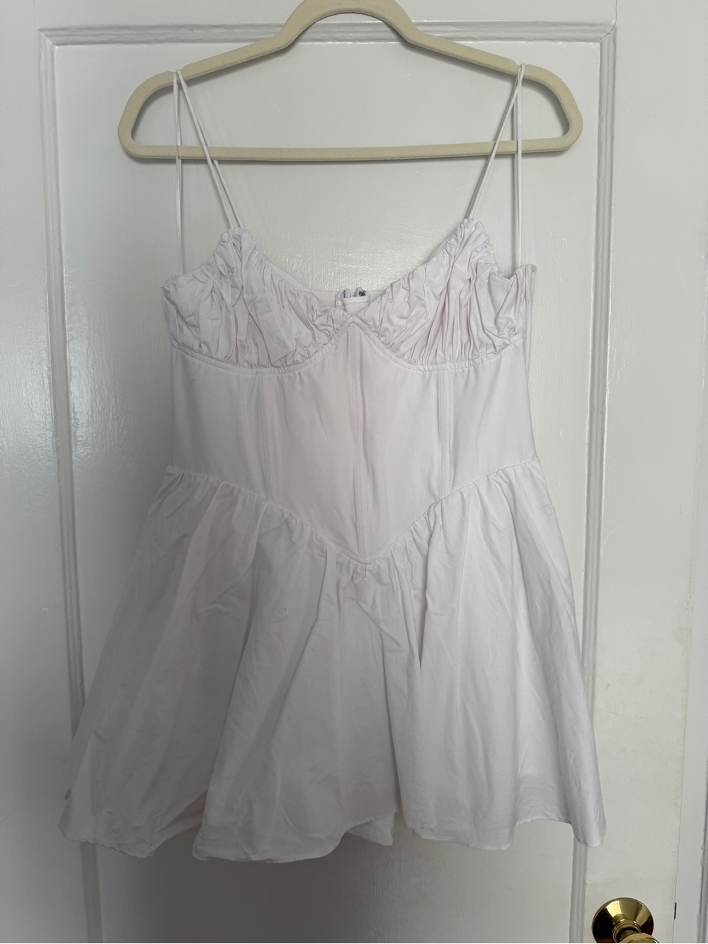 Good American Poplin Mini Dress